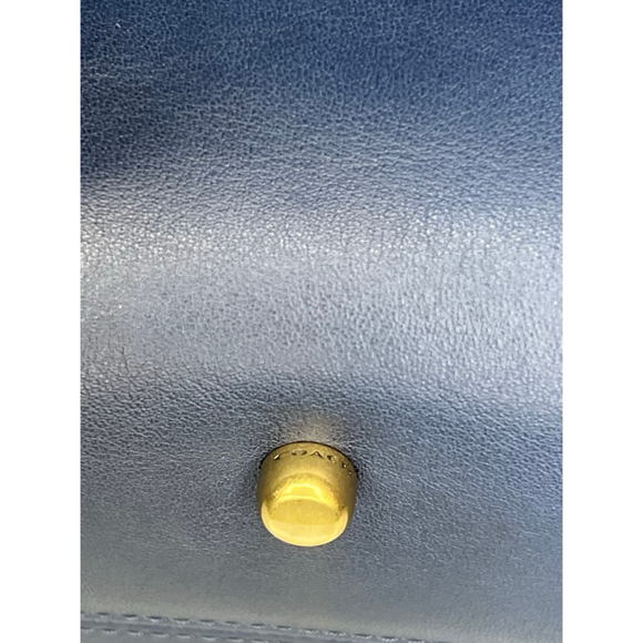 COACH Soft Empire Carryall 28 Navy - Picture 5 of 10